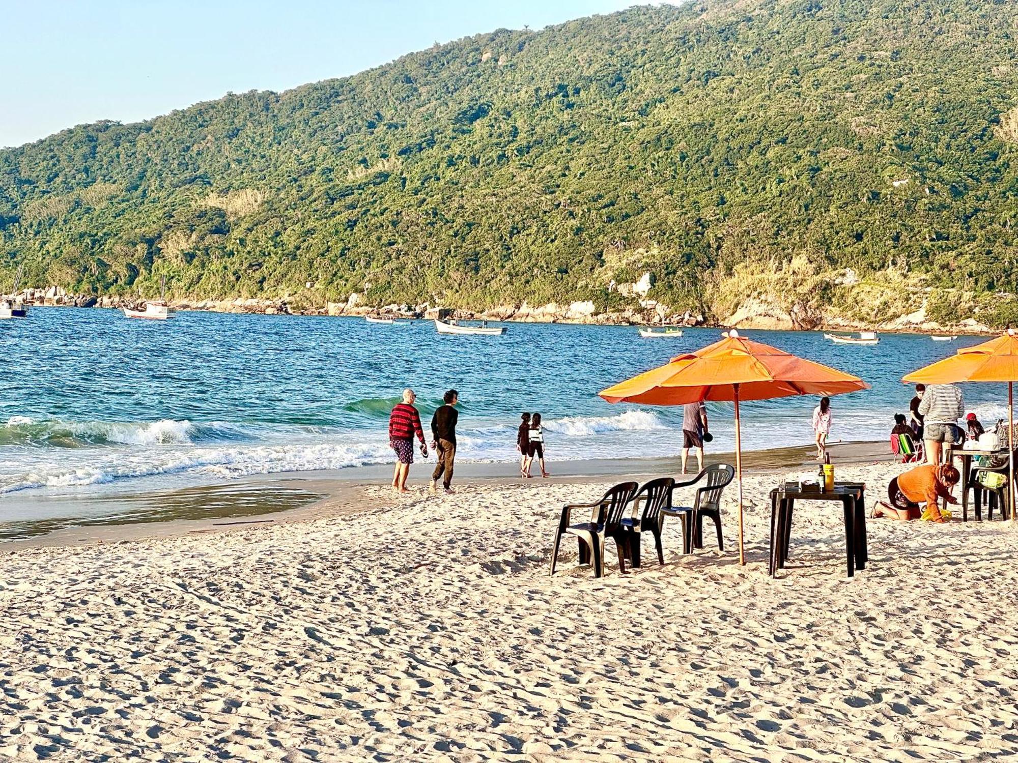 Centrinho, Churrasqueira E Piscina, Familia, Vista Mar Florianópolis Buitenkant foto